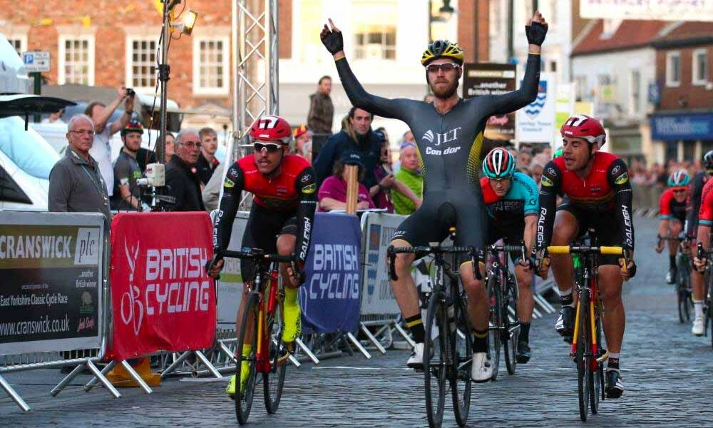 Tour of Britain in Beverley Saturday Market